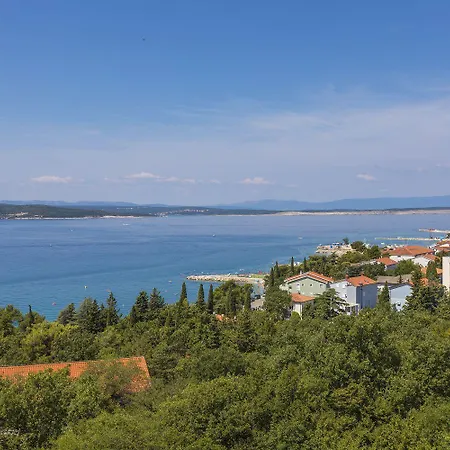 Charmantes Nur 300 Meter Zum Mit Meerblick, Waschmaschine, Wifi Apartamento Crikvenica